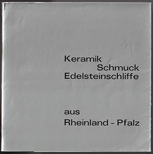 Exposition Ottawa 1971. Keramik, Schmuck, Edelsteinschliffe aus Rheinland-Pfalz.