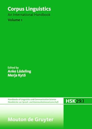 Bild des Verkufers fr Corpus linguistics - 2 volumes [Vol. 1 / 2] : An International Handbook. zum Verkauf von Antiquariat Thomas Haker GmbH & Co. KG