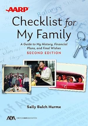 Bild des Verkufers fr ABA/AARP Checklist for My Family (Paperback) zum Verkauf von Grand Eagle Retail