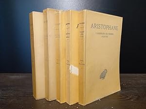 Bild des Verkufers fr Aristophanes. Tome 1-5. Texte tabli par Victor Coulon et traduit par Hilaire van Daele. (= Collection des Universits de France, Srie grecque). Tome 1: Les Acharniens, Les Cavaliers, Les Nues; Tome 2: Les Guepes, La Paix; Tome 3: Les Oiseaux, Lysistrata; Tome 4: Les Thesmophories, Les Grenouilles; Tome 5: L'Assemble des Femmes, Ploutos. zum Verkauf von Antiquariat Kretzer