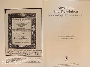 Imagen del vendedor de Revelation and Revolution, Basic Writings of Thomas Mntzer a la venta por Librairie Le Valentin, Lausanne