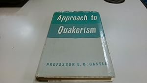 Imagen del vendedor de Approach To Quakerism a la venta por BoundlessBookstore