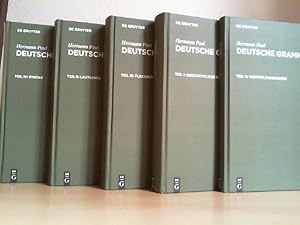 Deutsche Grammatik (vollständig in 5 Bänden). KOMPLETT.
