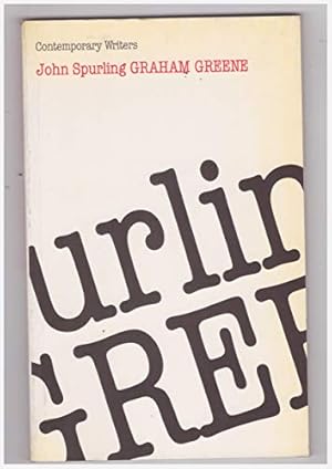 Bild des Verkufers fr Graham Greene (Contemporary Writers S.) zum Verkauf von WeBuyBooks