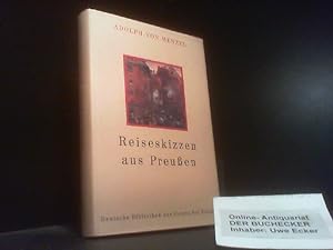 Bild des Verkufers fr Reiseskizzen aus Preussen. Adolph von Menzel. Hrsg. von Marie Riemann-Reyher / Deutsche Bibliothek des Ostens zum Verkauf von Der Buchecker