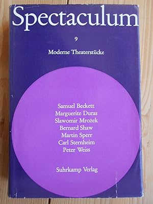 Spectaculum 9. Moderne Theaterstücke; Teil: 9 : Sieben moderne Theaterstücke. Beckett - Duras - M...
