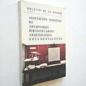 Imagen del vendedor de Asociacin Nacional de Archiveros, bibliotecarios, arquelogos, documentalistas (Boletn de la ANABAD, 1979) a la venta por MAUTALOS LIBRERA