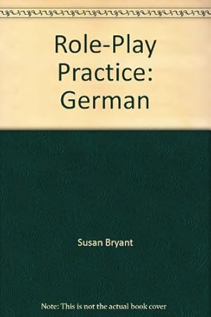 Seller image for Role-play Practice in German for sale by WeBuyBooks