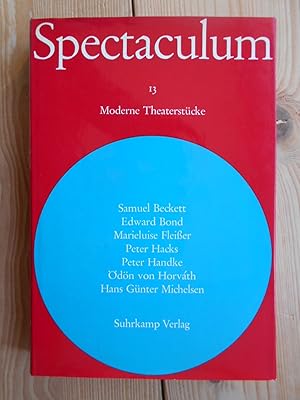 Spectaculum 13. Moderne Theaterstücke; Teil: 13 : Acht moderne Theaterstücke. Samuel Beckett - Ed...