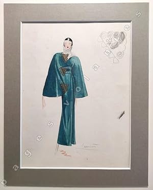Kimono pour Jean Patou par Madeleine Jeannest.