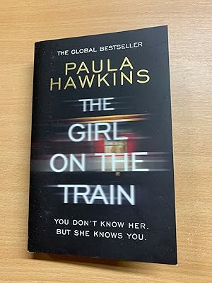 2016 PAULA HAWKINS "THE GIRL ON THE TRAIN" FICTION PAPERBACK BOOK (P3)