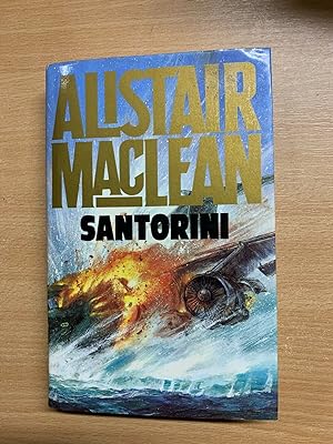 Seller image for 1987 ALISTAIR MACLEAN "SANTORINI" FICTION HARDBACK BOOK (P3) for sale by REAYTRO