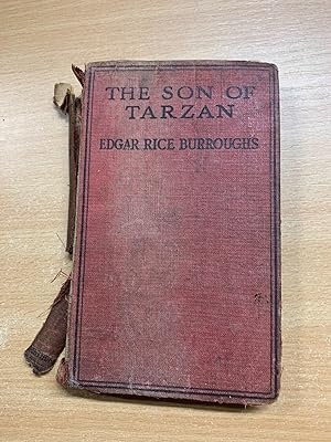 1928 "THE SON OF TARZAN" EDGAR RICE BURROUGHS FICTION SMALL HARDBACK BOOK (P2)