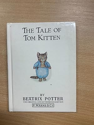 1985 BEATRIX POTTER "THE TALE OF TOM KITTEN" VINTAGE HARDBACK BOOK (LL)