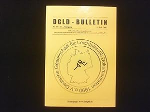 DGLD-Bulletin Nr. 60 vom 01.07.2011.