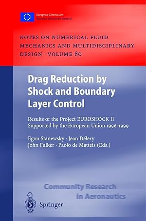 Bild des Verkufers fr Drag Reduction by Shock and Boundary Layer Control zum Verkauf von moluna