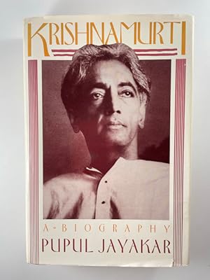 Seller image for Krishnamurti: A Biography for sale by BookEnds Bookstore & Curiosities