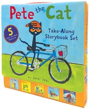 Bild des Verkufers fr Pete the Cat Take-Along Storybook Set : 5-Book 8x8 Set zum Verkauf von Smartbuy
