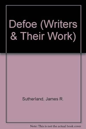 Immagine del venditore per Defoe (Writers & Their Work S.) venduto da WeBuyBooks