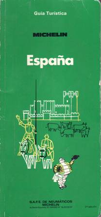 Seller image for GUA MICHELN ESPAA 1978. Sumario: Mapa de las curiosidades ms importantes. Introduccin al viaje. Ciudades y curiosidades. for sale by Librera y Editorial Renacimiento, S.A.