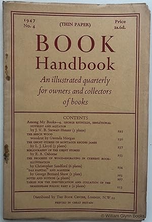 Book Handbook: An Illustrated Quarterly for Owners and Collectors of Books, No. 4 1947