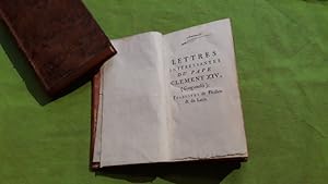 Lettres intéressantes du Pape Clément XIV - 2 volumes