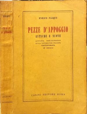 Imagen del vendedor de Pezze d appoggio antiche e nuove. a la venta por Libreria La Fenice di Pietro Freggio