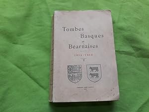 Tombes Basques et Béarnaise 1914-1918
