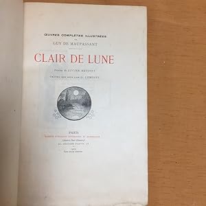 Image du vendeur pour Clair de lune mis en vente par LA NUIT DES ROIS