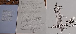 Zwei schöne handschriftliche und selbstverfasste Neujahrgedichte ("Zum 1. Januar 1870" -- "Zum 1....