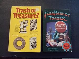 2 sc Books: Trash Or Treasure? Flea Market Trader 8th ed