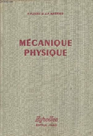 Seller image for Mcanique physiques for sale by Le-Livre