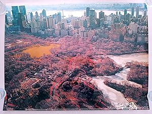 Seller image for Christo - offset lithographic posters in colours on wove The Gates, Central Park, New York , signed for sale by castlebooksbcn
