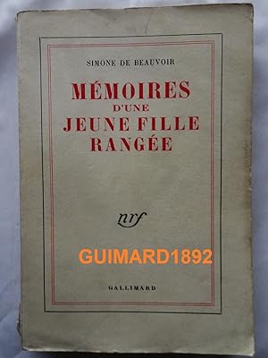 Seller image for Mmoires d'une jeune fille range for sale by Librairie Michel Giraud