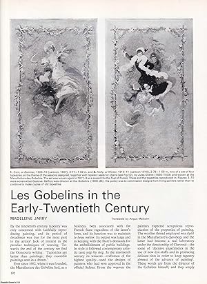 Seller image for Les Gobelins in the Early 20th Century. An uncommon original article from Apollo, International Magazine of the Arts, 1967. for sale by Cosmo Books