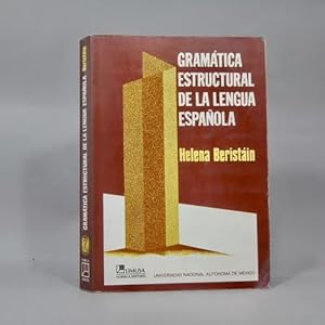 Bild des Verkufers fr Gramtica Estructural De La Lengua Espaola H Beristin Ab4 zum Verkauf von Libros librones libritos y librazos