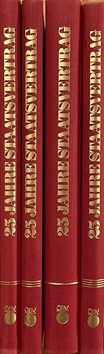 Bild des Verkufers fr 25 Jahre Staatsvertrag [4 volumes] zum Verkauf von Joseph Burridge Books