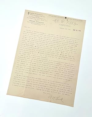 1901 Fascinating Human Resources Job Offer Letter to a Salesman from the Company s Owner