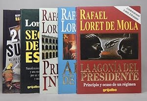 Imagen del vendedor de Lote De 5 Libros De Rafael Loret De Mola Agona Alcobas 1 a la venta por Libros librones libritos y librazos