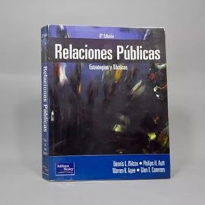 Seller image for Relaciones Pblicas Estrategias Y Prcticas Pearson 2001 Aa2 for sale by Libros librones libritos y librazos