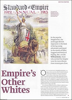 Imagen del vendedor de Empire's Other Whites: Beyond the Stereotypes, the Diversity of those who Settled the Empire. An original article from History Today magazine, 2016. a la venta por Cosmo Books