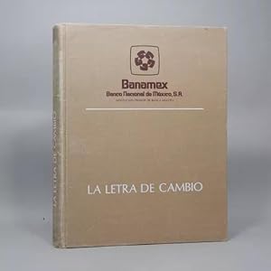 Image du vendeur pour La Letra De Cambio Banamex 1978 Ad6 mis en vente par Libros librones libritos y librazos