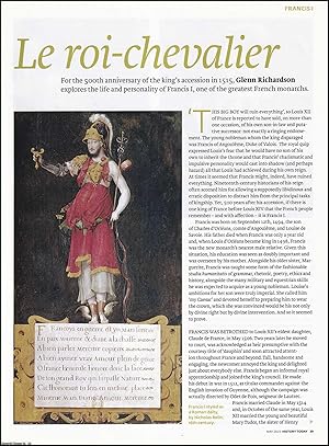 Imagen del vendedor de Le Roi-Chevalier: The Life and Personality of Francis I, one of the Greatest French Monarchs. An original article from History Today magazine, 2015. a la venta por Cosmo Books