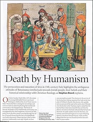 Seller image for St. Margaret of York: The Brutal Death of an English Catholic Martyr in 1586. An original article from History Today magazine, 2013. for sale by Cosmo Books