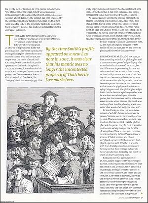 Seller image for The Life and Thought of Adam Smith: The Contentious Legacy of the Father of Modern Economics. An original article from History Today magazine, 2016. for sale by Cosmo Books