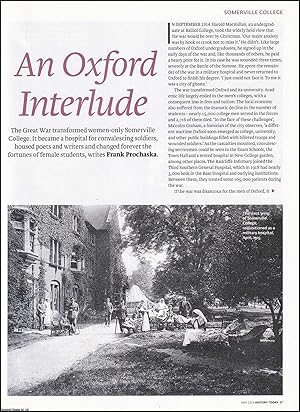 Seller image for How Sommerville College, Oxford's transformation during the Great War changed forever the Lives of Female Students. An original article from History Today magazine, 2015. for sale by Cosmo Books