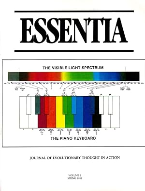 Seller image for ESSENTIA: VOLUME 2, SPRING 1981: Journal of Evolutionary Thought for sale by By The Way Books