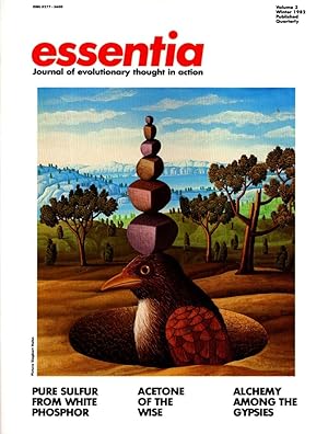 Imagen del vendedor de ESSENTIA: VOLUME 3, WINTER 1982: Journal of Evolutionary Thought a la venta por By The Way Books