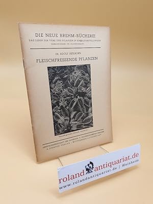 Bild des Verkufers fr Fleischfressende Pflanzen zum Verkauf von Roland Antiquariat UG haftungsbeschrnkt