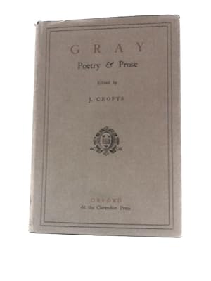 Immagine del venditore per Gray Poetry & Prose, with Essays By Johnson, Goldsmith and Others venduto da World of Rare Books